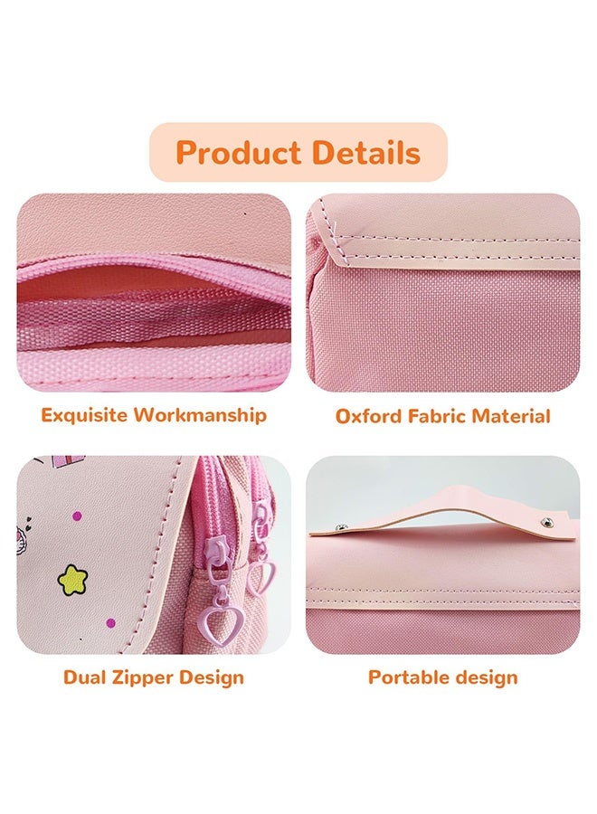 Hello Kitty Cute Pencil Pouch, Kawaii Big Pencil Case Cute School Supplies Is a Great Gift for Kids Offices and Schools Suitable for Girls Pencil Case  - Image 4