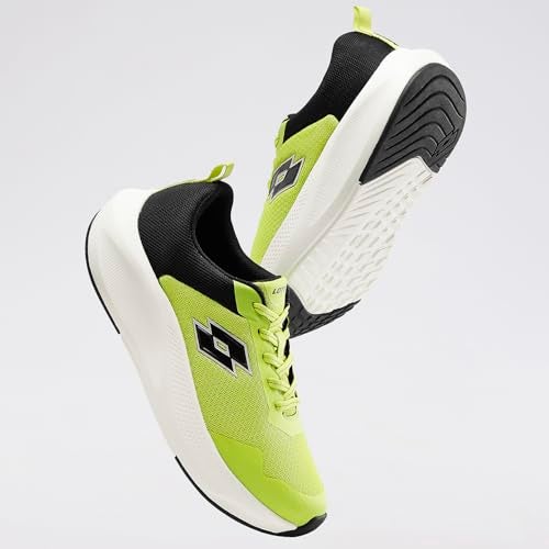 Lotto Men Energex Green Running Shoes - Image 5