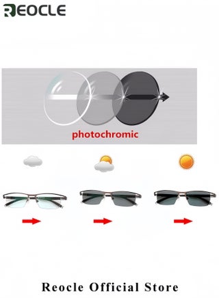 Progressive Multifocus Computer Reading Glasses Blue Light Blocking Readers Photochromic Reading Glasses - view 4
