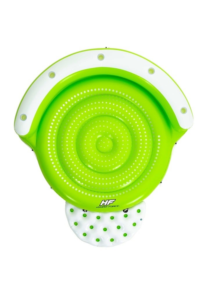 Bestway - Hydro-Force Kick Back Green/White Lounge 277x262 cm - 43120 - Image 1