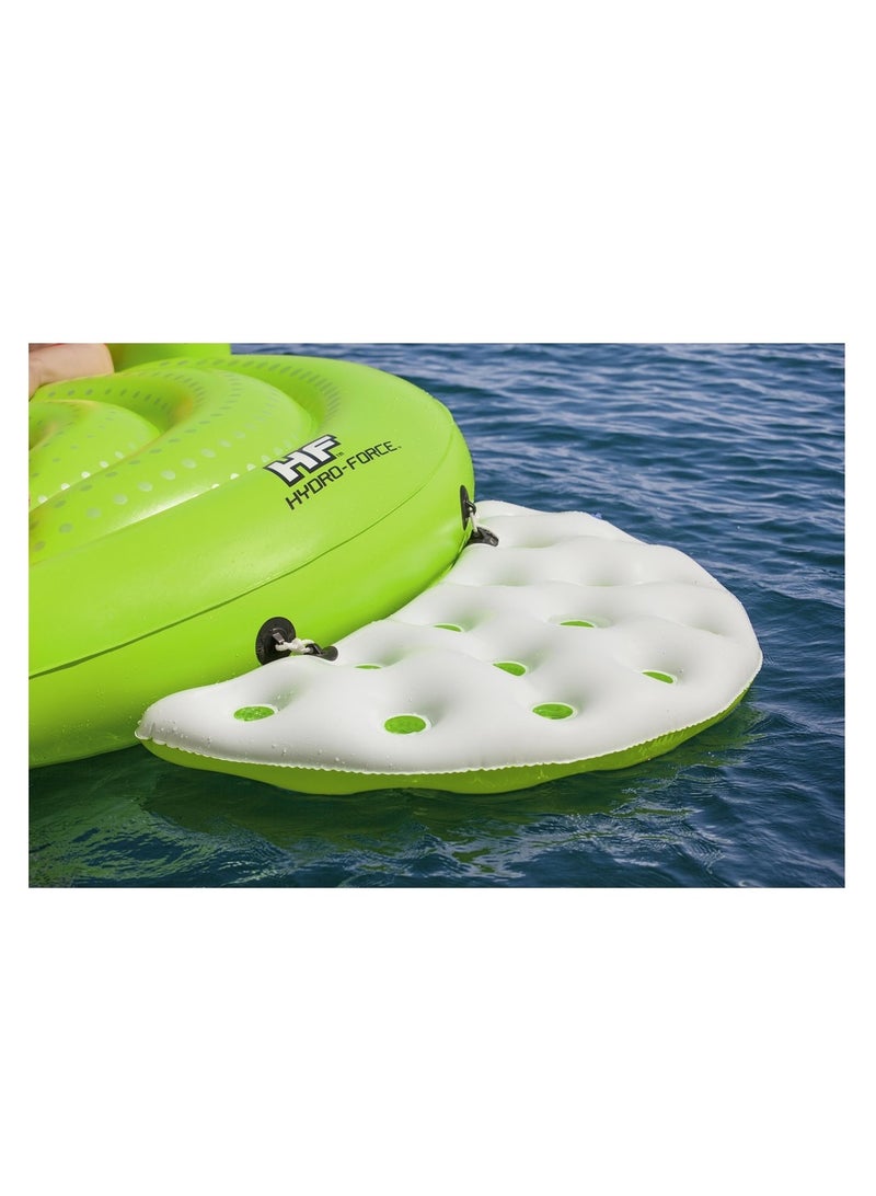 Bestway - Hydro-Force Kick Back Green/White Lounge 277x262 cm - 43120 - Image 3