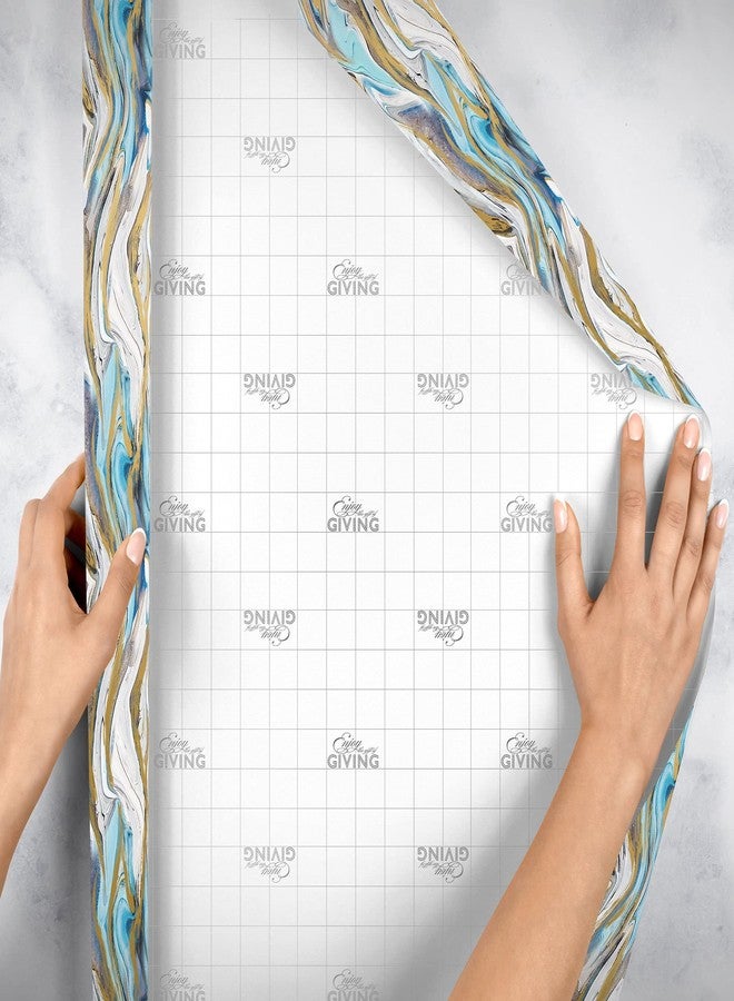 جيلسون روبرتس ورق تغليف هدايا جيلسون روبرتس، سحر رخامي (8 لفات 5 أقدام × 30 بوصة) - Image 4