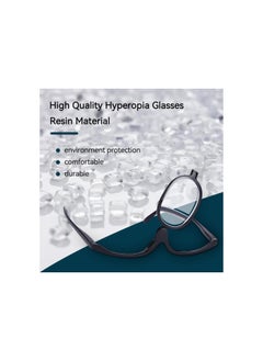 Generic Makeup Glasses with Magnify Eye,Rotating Makeup Glasses for Women Makeup Essential Tool(Black 350)  - Image 5