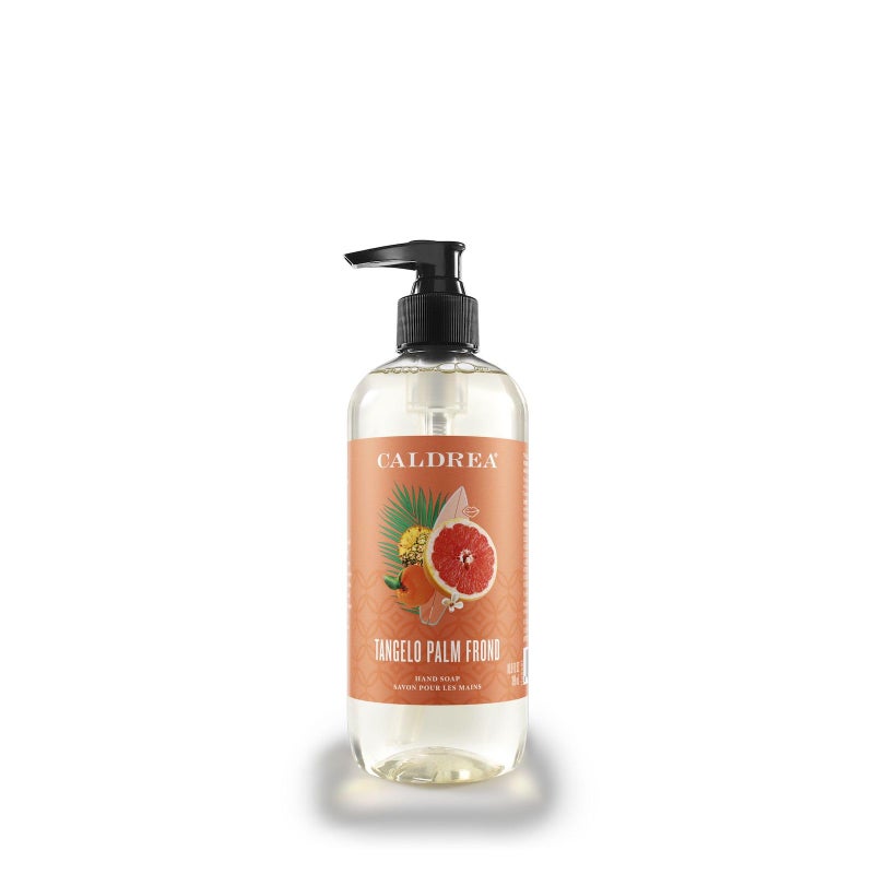 Caldrea Hand Wash Soap, Tangelo Palm Frond 10.8 Fl Oz - Image 1