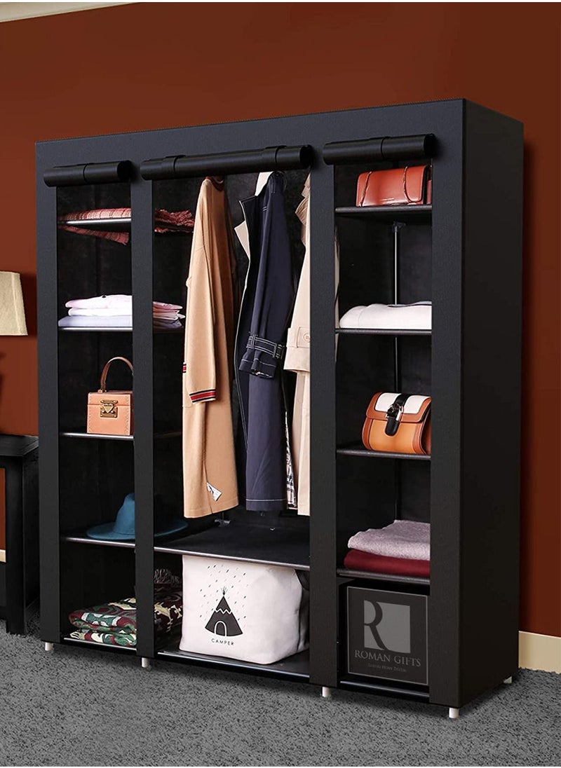 Roman Gifts - Fabric Wardrobe Organiser 130x175x45cm - Image 1