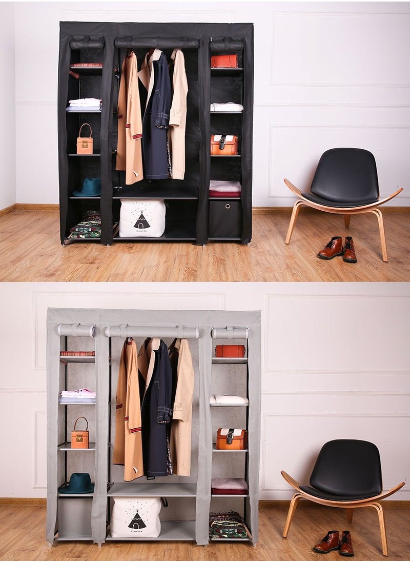 Roman Gifts - Fabric Wardrobe Organiser 130x175x45cm - Image 1