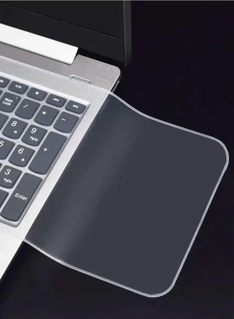 قطعتين من حافظة لوحة مفاتيح الكمبيوتر المحمول مقاس 15 إلى 17 بوصة، غطاء حماية للوحة مفاتيح الكمبيوتر المحمول، طبقة واقية شفافة للوحة المفاتيح - Image 4