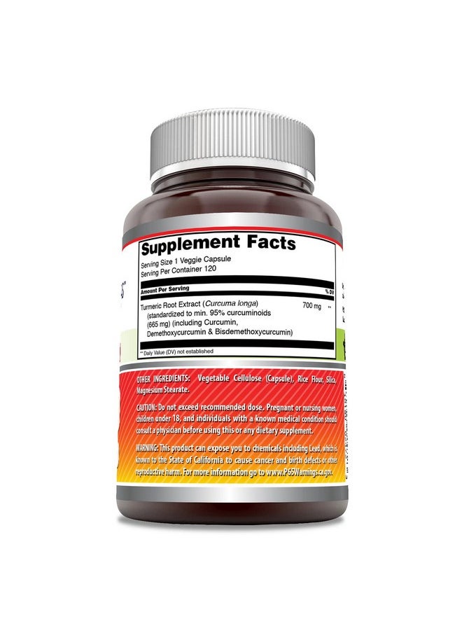 Amazing Formulas Curcumin Supplement | 700 Mg | 120 Veggie Capsules | Turmeric Root Extract | Non-GMO | Gluten Free | Made in USA - pzsku/Z69B066684D6A98646565Z/45/_/1740202685/33f0ae19-6771-40f0-9c8b-a2b18296c6e8