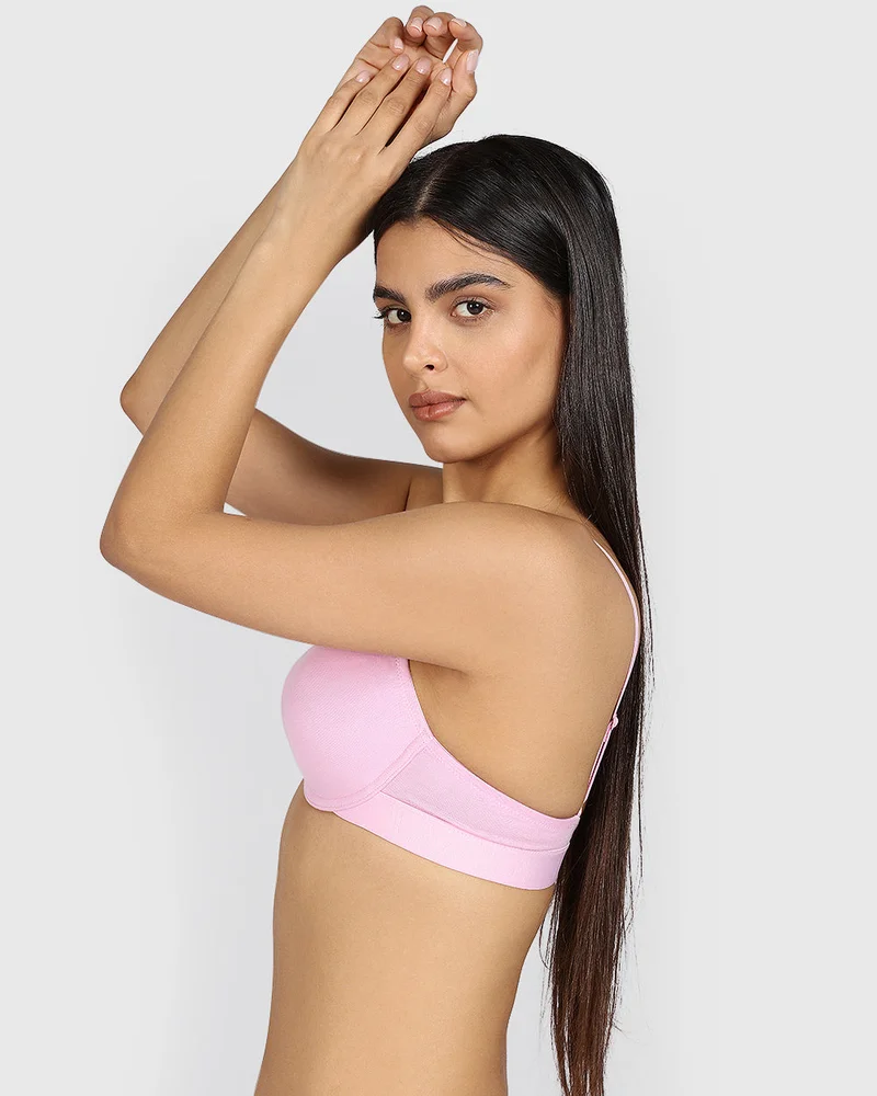La Senza La Senza Remix Lightly Lined Demi Cotton Bra