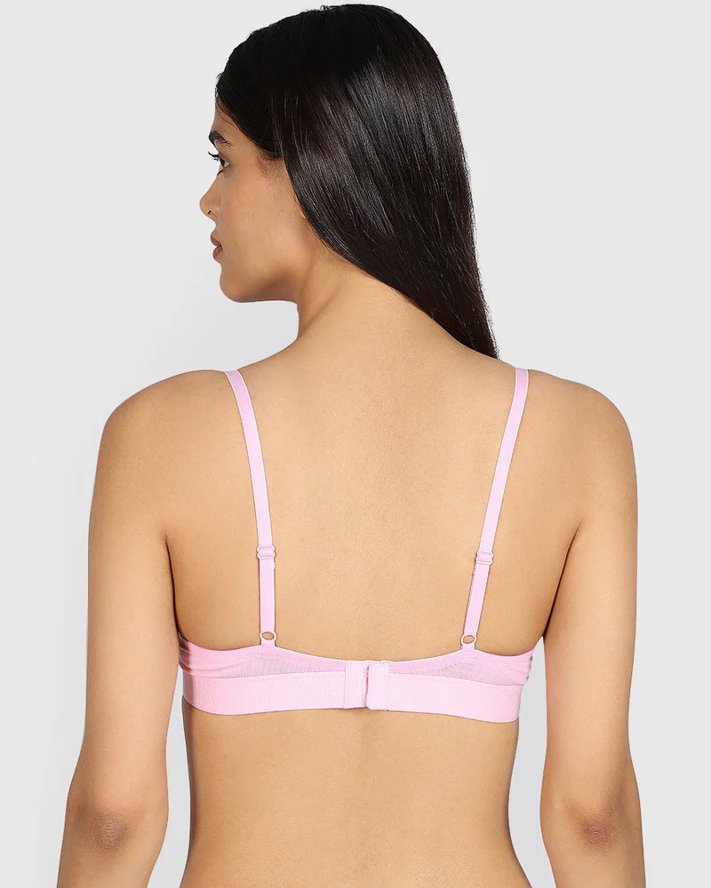 La Senza La Senza Remix Lightly Lined Demi Cotton Bra