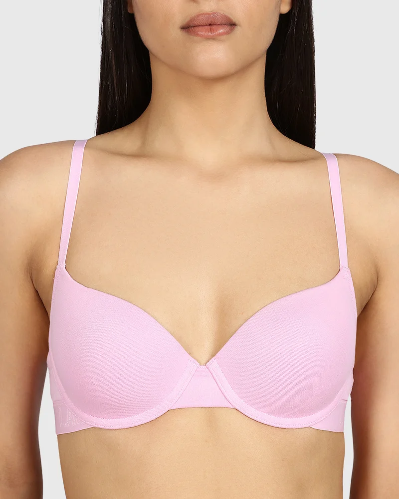 La Senza La Senza Remix Lightly Lined Demi Cotton Bra