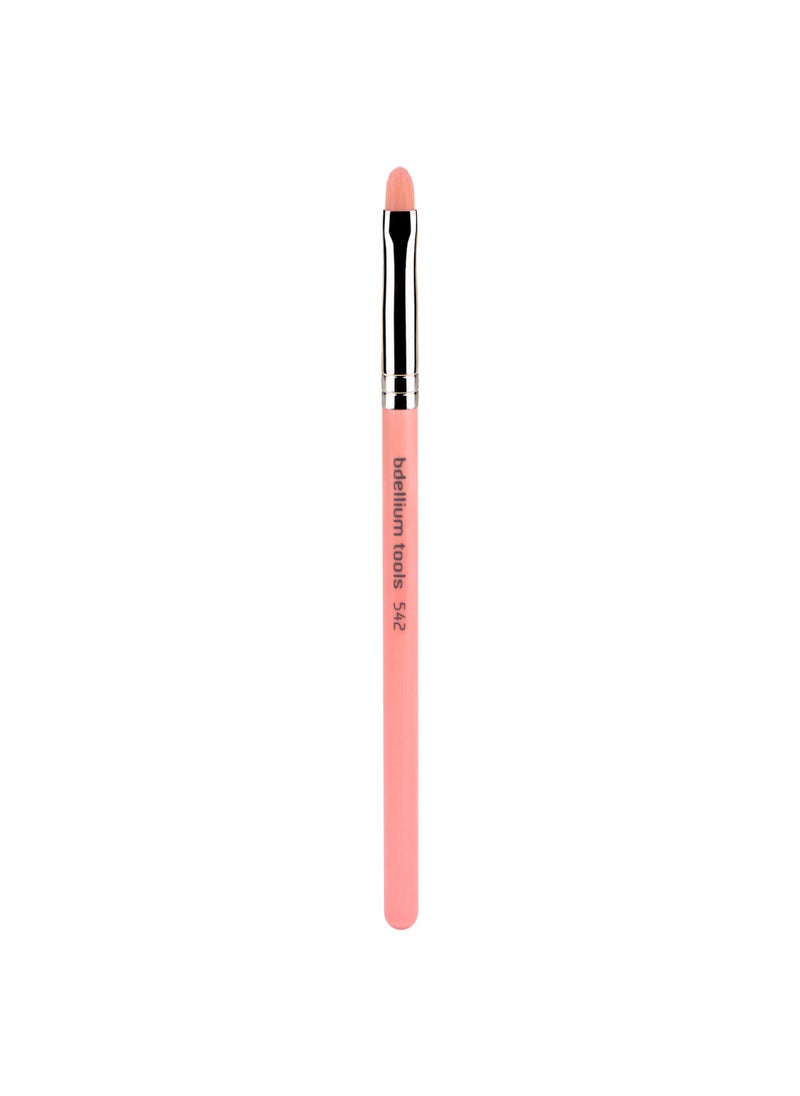 Bdellium Tools Bdellium Tools Professional Makeup Brush - Pink Bambu Series 542 Bold Lip - With Soft Synthetic Fibers, For Lip Application (Pink, 1pc) 