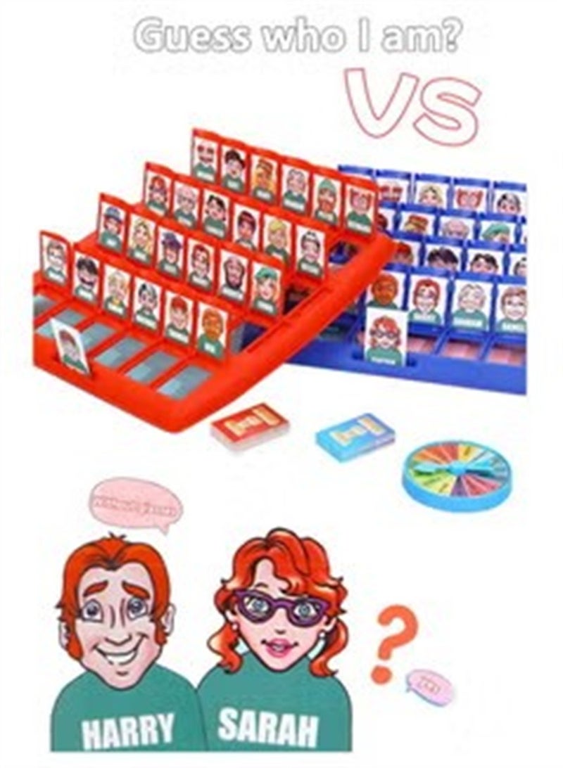 دي إم جي تك من هو لعبة لوحة مضحكة أنا العائلة تخمين الألعاب لعبة تعليمية سطح المكتب للطفل - Image 1