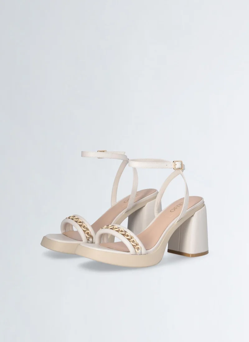 Liu Jo Heeled sandals with chain detail