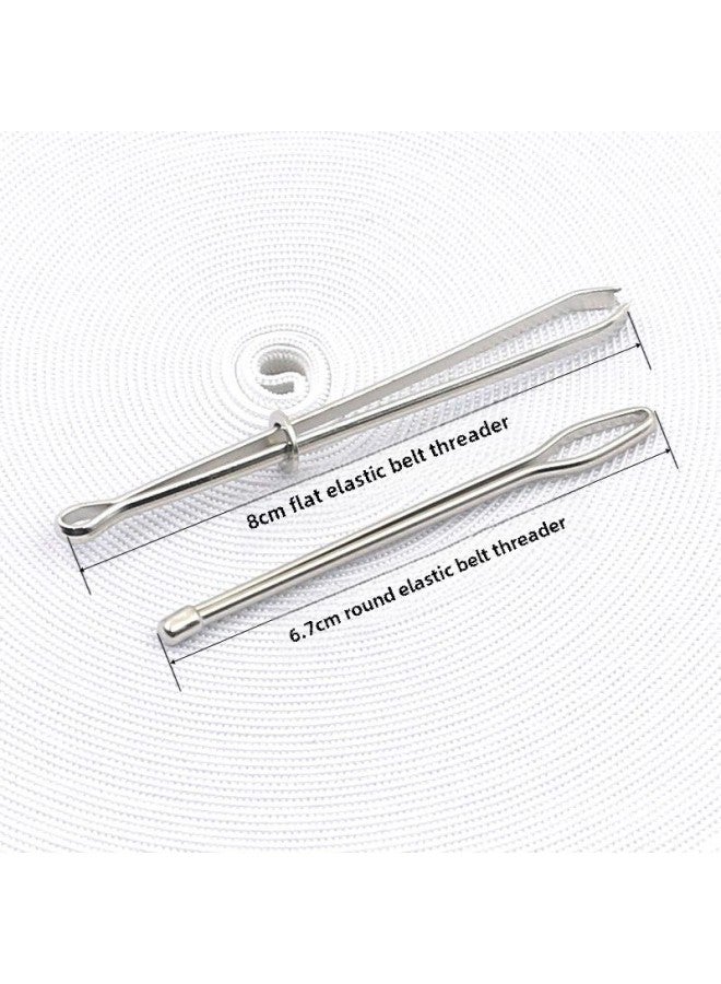 Elastic Clip Belt Threader Sewing DIY Tool Belt Introducer Wear Elastic Band Clip Pants Belt Needle Introducer-Color:Elastic Clip Closure  - Image 2