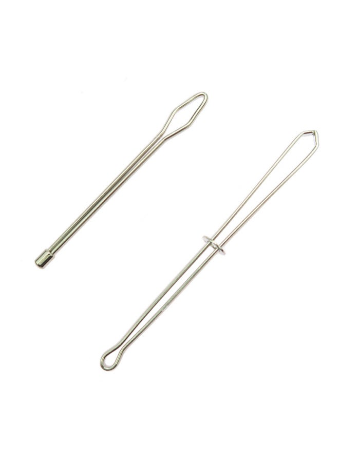 Elastic Clip Belt Threader Sewing DIY Tool Belt Introducer Wear Elastic Band Clip Pants Belt Needle Introducer-Color:Elastic Clip Closure  - Image 4