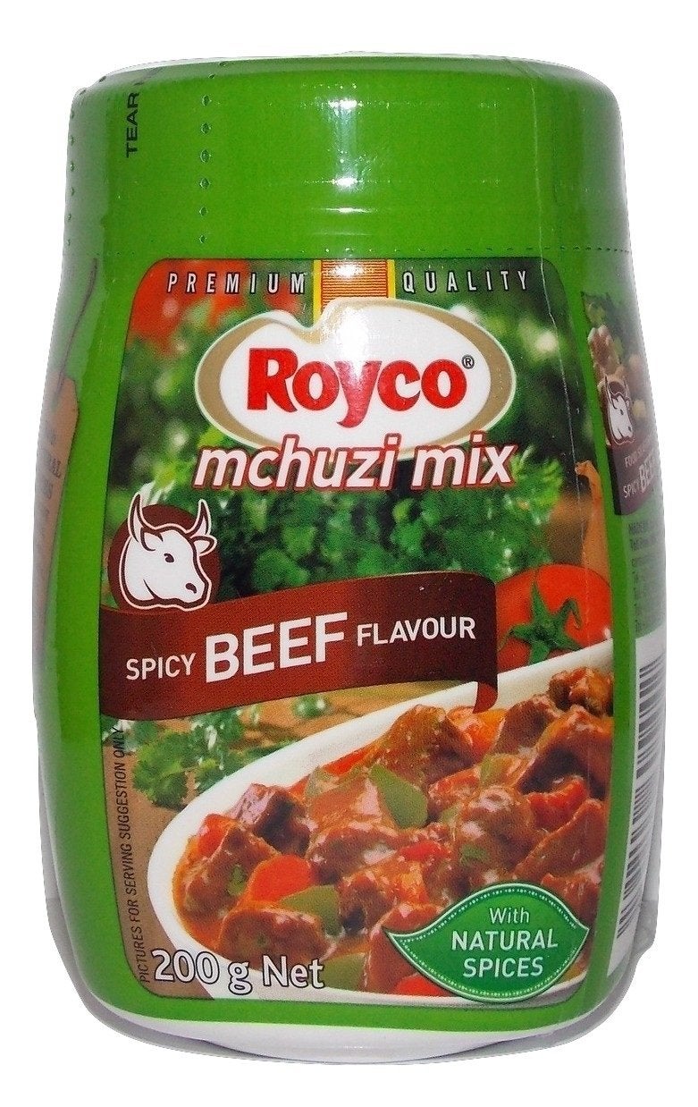 ROYCO Original Royco Mchuzi Mix Beef Flavor Premium Product From Kenya Beef Flavor Seasoning Beef Seasoning Makes Food Taste And Smell Better For The Tastiest Stew Or Casserole With A Perfect Meaty Flavor - Image 1