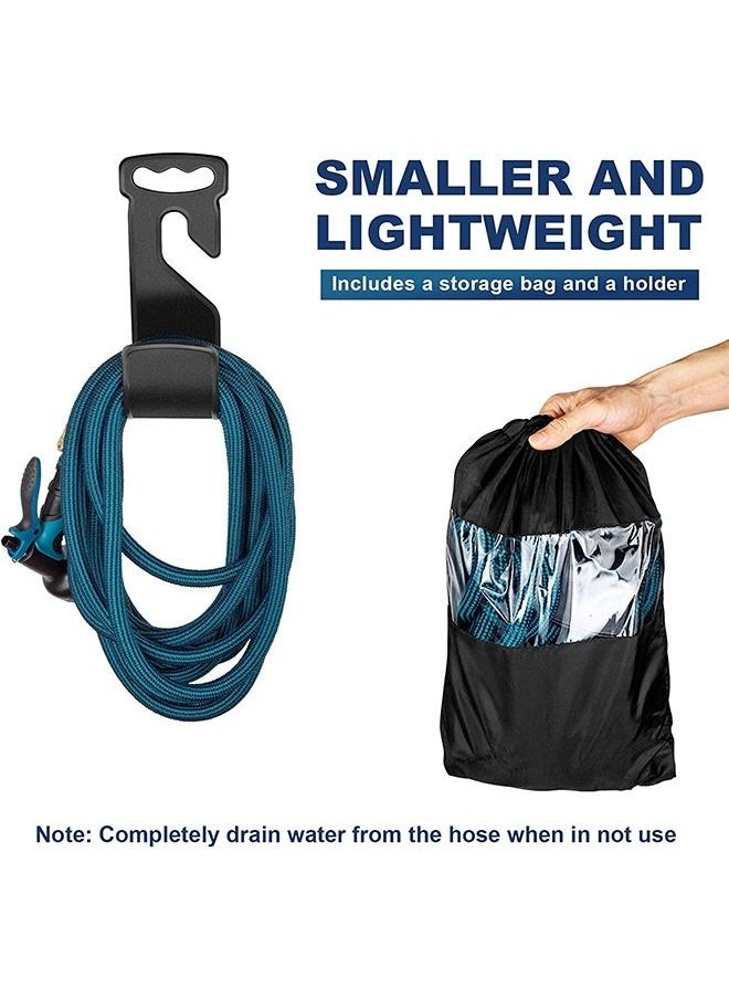 Arabest - Expandable Garden Hose 50FT - Flexible Water Hose 50FT with 10 Spray Nozzle, Durable 3-Layer Latex Car Wash Hose with Solid Brass Connector, Leakproof Lightweight Pipe for Watering Washing - Image 1