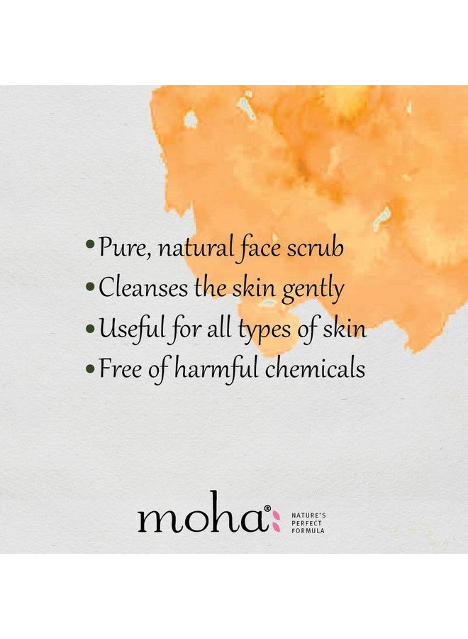 موها: مقشر عشبي (100 جرام) | مقشر للوجه | مزيج من الجوز وقشر البرتقال وزيت الزيتون لتفتيح البشرة وتقشير الوجه لجميع أنواع البشرة (عبوة واحدة) - Image 5