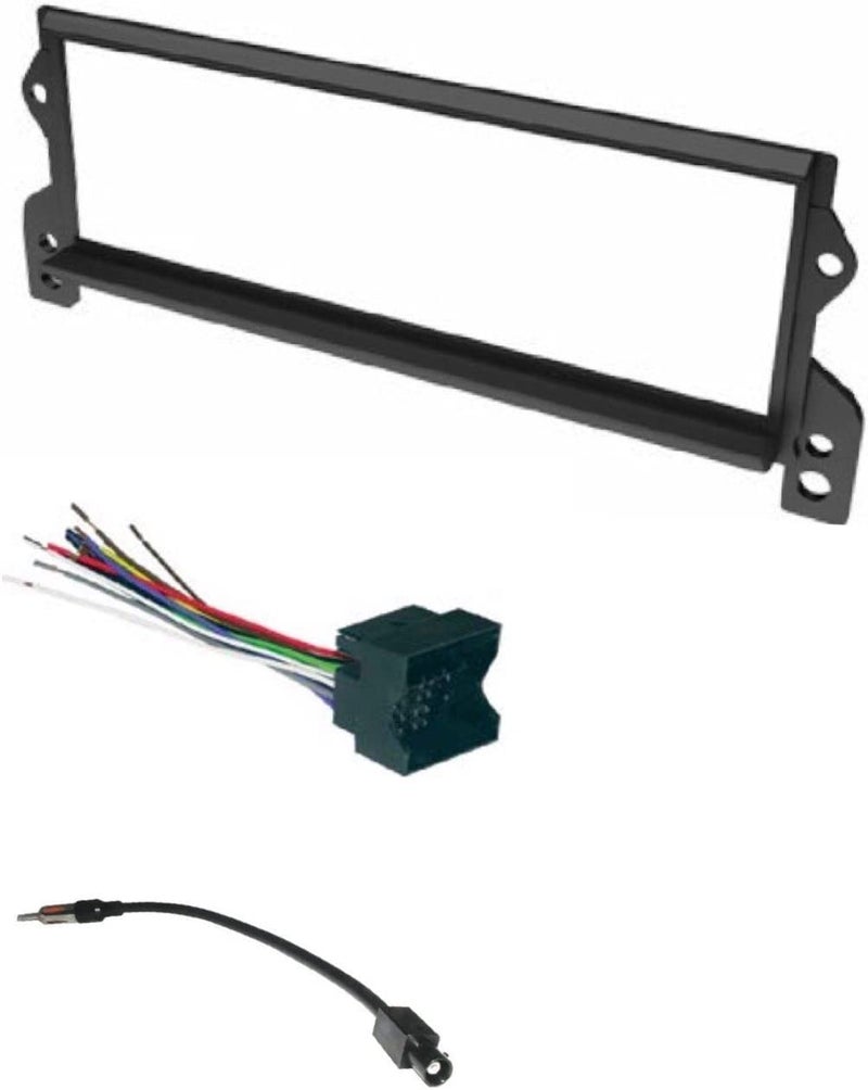 ASC Audio ASC Car Stereo Install Dash Kit, Wire Harness, and Antenna Adapter for Installing a Single Din Radio for Select Mini Cooper - Compatible Vehicles Listed Below - Image 4