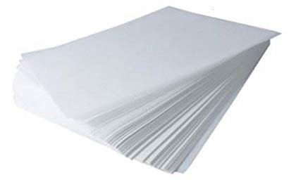 Inditradition Pre-Cut Parchment Paper | 10 x 10 Inches, White, White (Pack of 50 Sheets) - Image 2