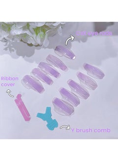 ICONSIAM Silicone Lash Lift Shields Japanese Cat Eye Pad 5 Size Jelly Lifting Shield Lifts Eyelash J Curl Lami Lamination Roller Korean Natural Perming Rod Elastic Silicon Pads for Lift and Tint Easy To Perm  - Image 2