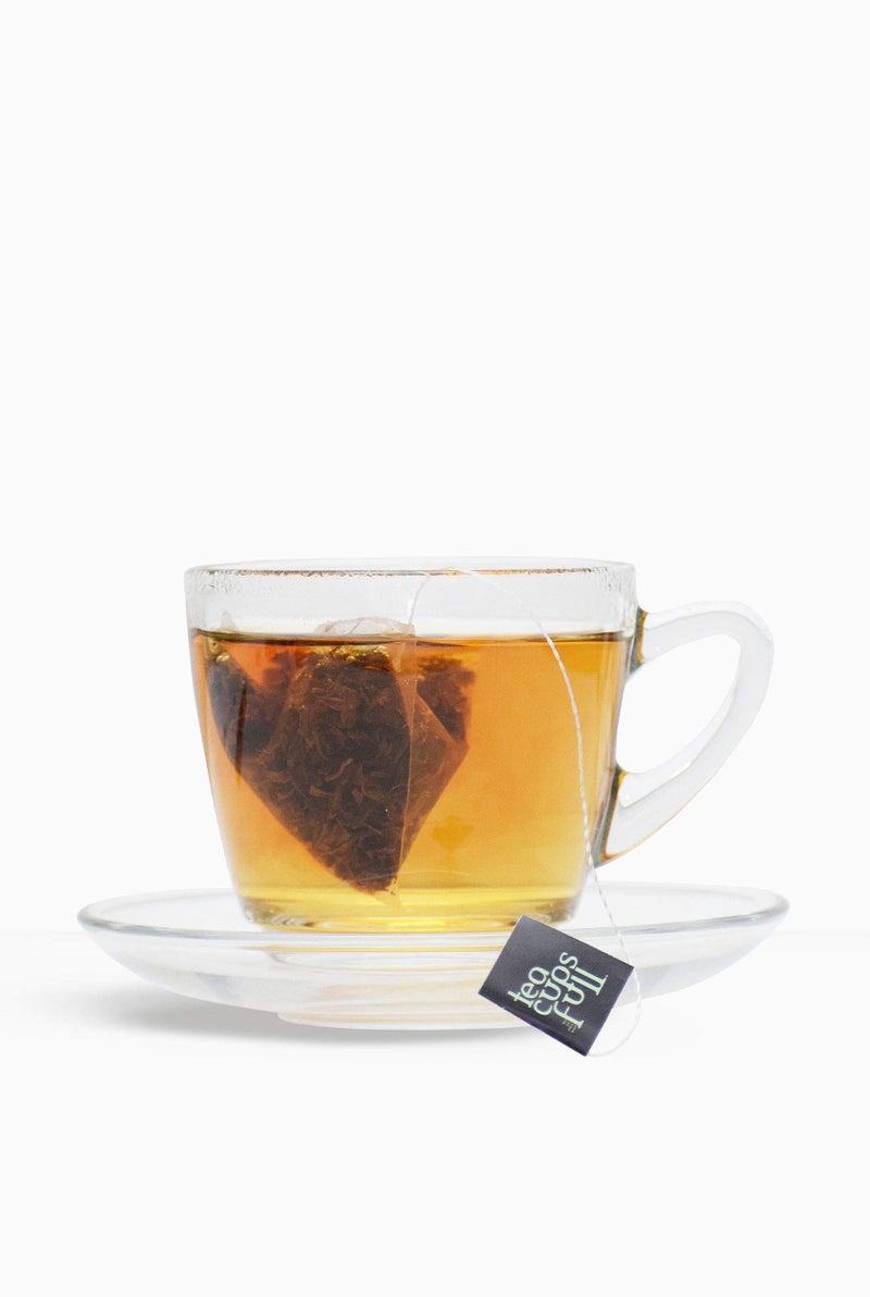 Teacupsfull أكياس شاي مثلثات كاملة - شاي دارجيلنج الفلش الثاني، 16 كيس شاي مغلف بشكل فردي، شاي هيمالايا عطره ومليء بالنكهات - Image 4