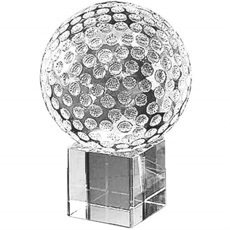 Amlong Crystal Amlong Crystal 23 Diameter Golf Ball with Crystal Stand 