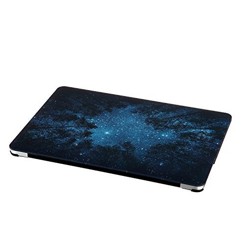iDonzon Case for MacBook Air 13 inch M1 A2337 A2179 A1932 2022 2021-2018 Release, Soft-Touch Plastic Hard Cover & Keyboard Cover Compatible Mac Air 13.3 with Retina Display Touch ID, Forest Starry - Image 4