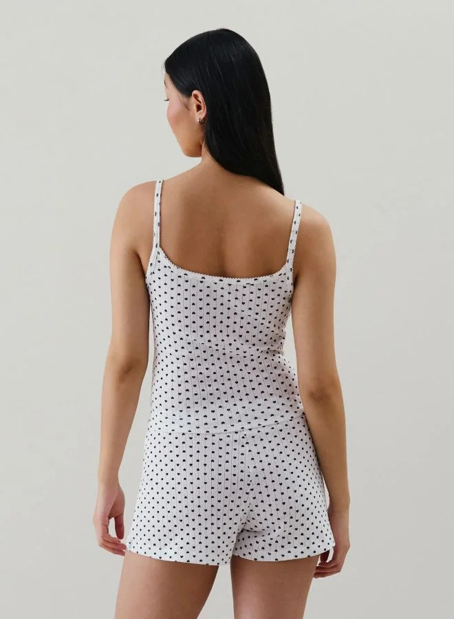 UNDIZ Pointelle shorts