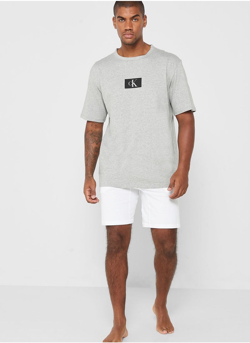 Calvin Klein Jeans - Logo Print Crew Neck T-Shirt - Image 1