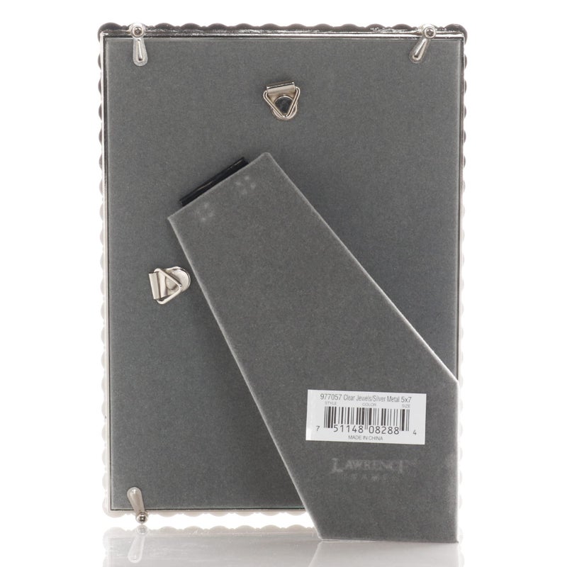 لورانس فرايمز 5x7 إطار البريق المعدني الفضي - تألق واضح - Image 5