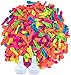 Hlonon 2000 Pack Water Balloons 56 Inches MultiColor Biodegradable Latex Includes 2 Hose Nozzles Great for Summer Party - Image 3