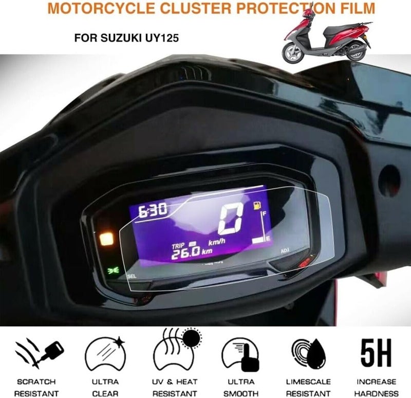DEMULAX Motorcycle Dashboard Scratch Protection Film - Image 4