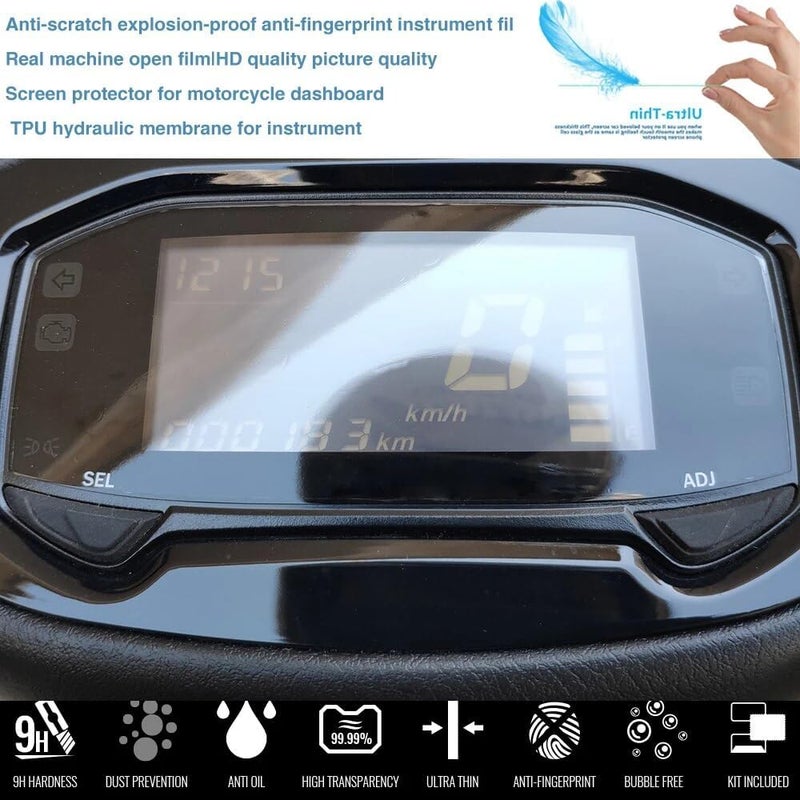 DEMULAX Motorcycle Dashboard Scratch Protection Film - Image 3