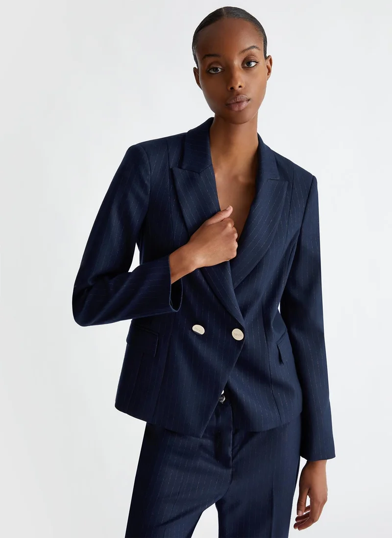Liu Jo Pinstripe suit blazer