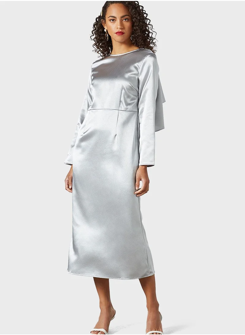 SIVVI for HANIYA Crew Neck Knitted Dress