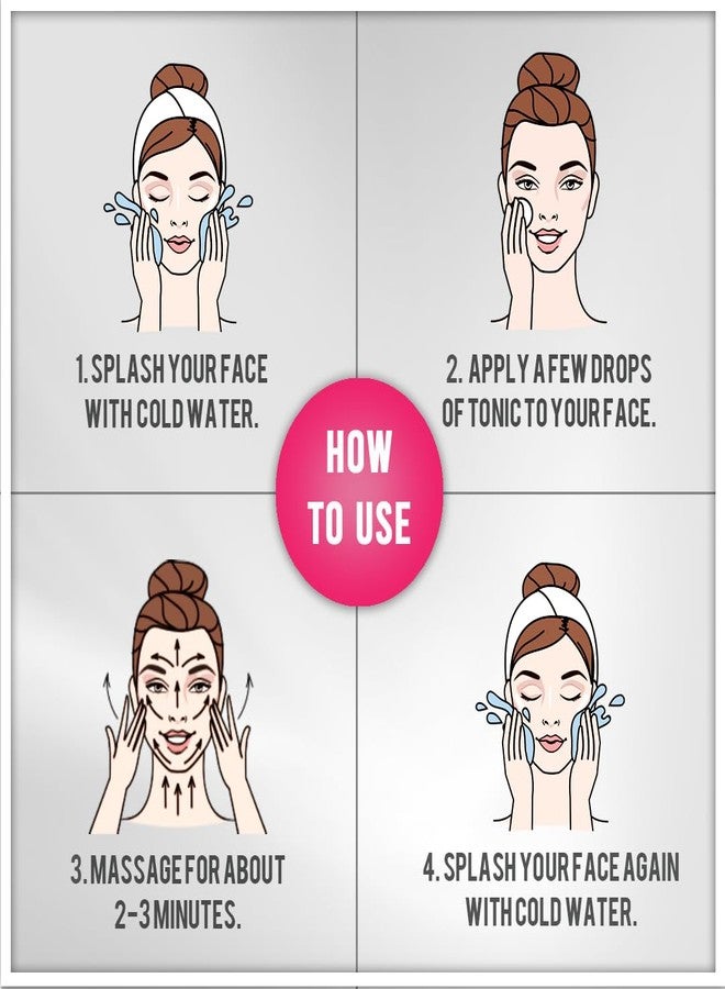 Vedic Line Vedicline Cucumber Skin Tonic, Reduces Acne Breakouts, Oily Skin with Rose & Cucumber Extract for Soft and Smooth Skin, 100ml - Image 5