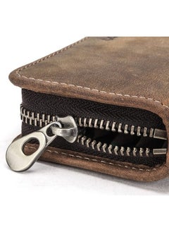 Cordova Genuine leather pencil case – vintage zippered stationery organizer for pens, pencils, and art supplies  - Image 4