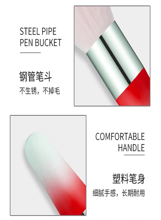 SILPECWEE 3Pcs Nail Brushes for Cleaning Powder, Makeup Brush Nail Clean Up Brush Acrylic Nail Brush Cleaner Nail Dust Brush Manicure Brush Nail Art Tools - Image 5