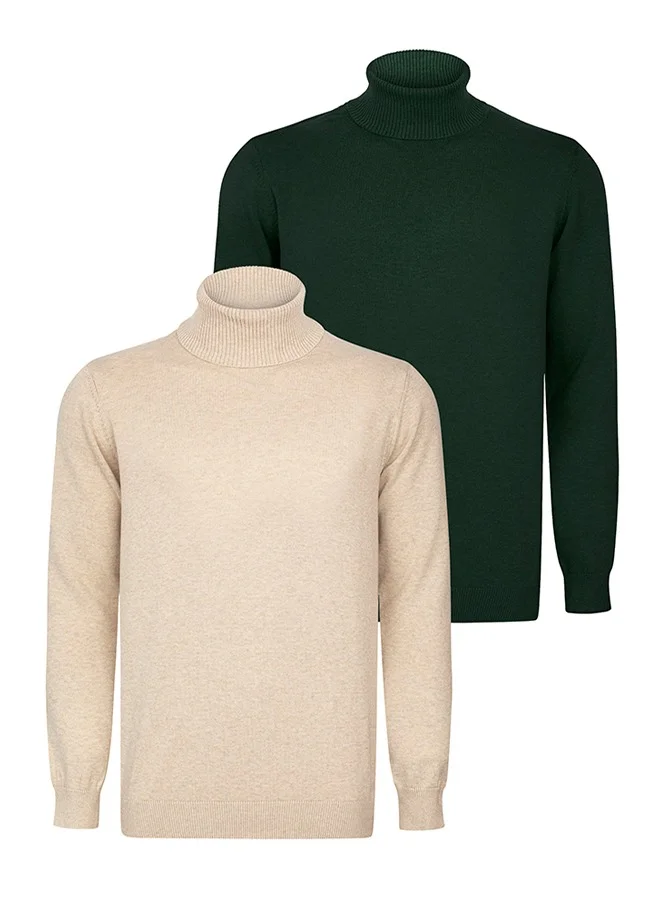 FELIX HARDY  Turtleneck Pullover Pack of 2 for Men | Best Price UAE
