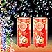 Ivtivfu Bubble Machine 2PCS 13 Holes with LED Lights Automatic Bubble Blower Toys Portable Bubbles Maker for Wedding Christmas Chinese New Years Party Decorations Kids Birthday Gifts Balloons Banner - Image 4