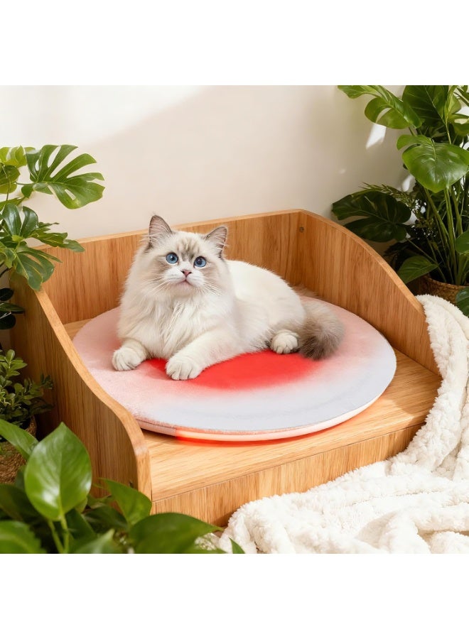 Outdoor Pet Heating Pad for Cat House, 3-Level Electric Foldable Pet Bed Warmer for Cats & Dogs, Winter Warm Mat for Outdoor Shelter, Travel, Car, Chair & Couch - Image 2