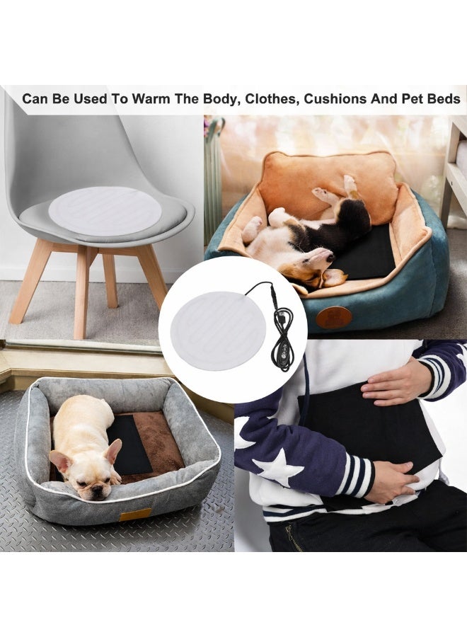 Outdoor Pet Heating Pad for Cat House, 3-Level Electric Foldable Pet Bed Warmer for Cats & Dogs, Winter Warm Mat for Outdoor Shelter, Travel, Car, Chair & Couch - Image 5