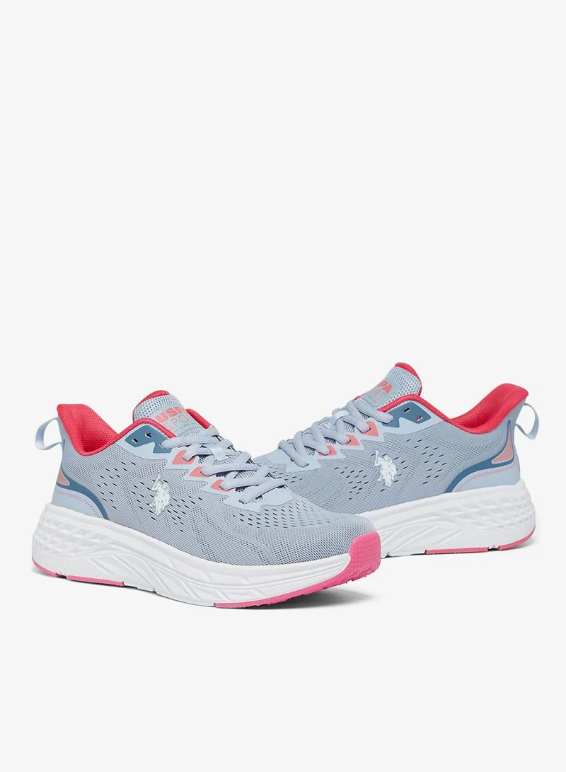 U.S. Polo Assn. Grey Women's Low-Top Limited Edition Lightweight Shoes Sneaker - So Stylish and Light, You Can’t Ignore! for Women | Best Price UAE