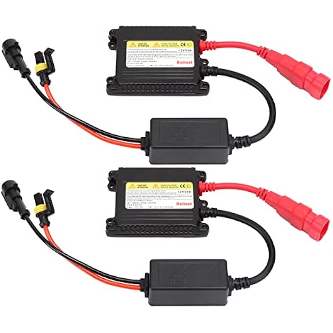 Keenso 2Pcs Xenon Ballast 12V 55W Universal Digital Dc Ballast Replacement Conversion Kit For H1 H3 H4 9003 H13 Bixenon 9004 Bixenon 9007 Bixenon gfw8Geab07 - Image 1