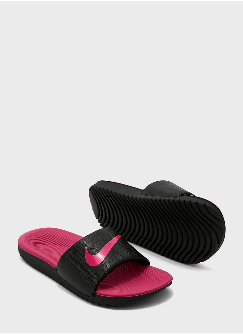 Nike - Youth Kawa Slides - Image 1