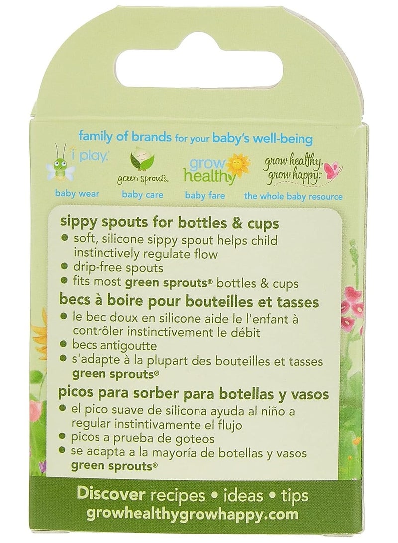 green sprouts Sippy Spouts for Bottles and Cups (2 Pack) - Image 2