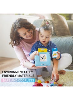M MIAOYAN Talking flash cards for toddlers aged 2 to 6, designed for speech training and autism support. Comes with an audible learning card machine featuring 224 sight words (English only), making it a perfect birthday gift for boys and girls.  - Image 5