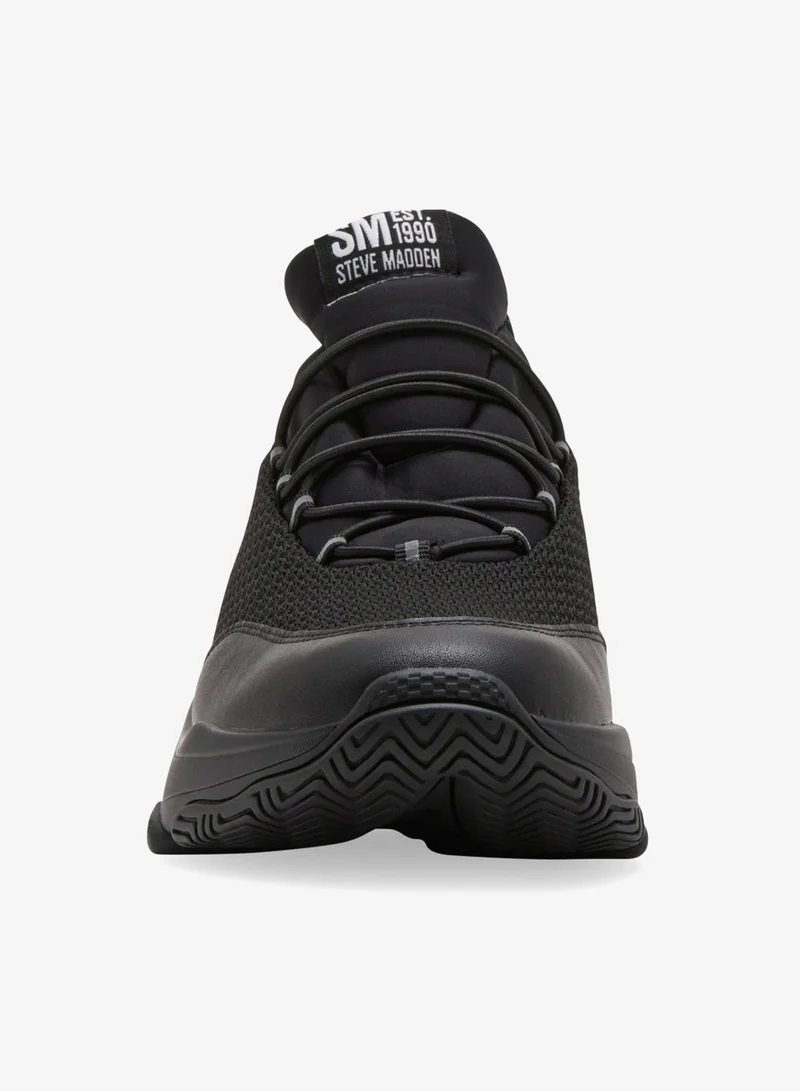 STEVE MADDEN  Yolando Black Men's Sneakers for Men | Best Price UAE